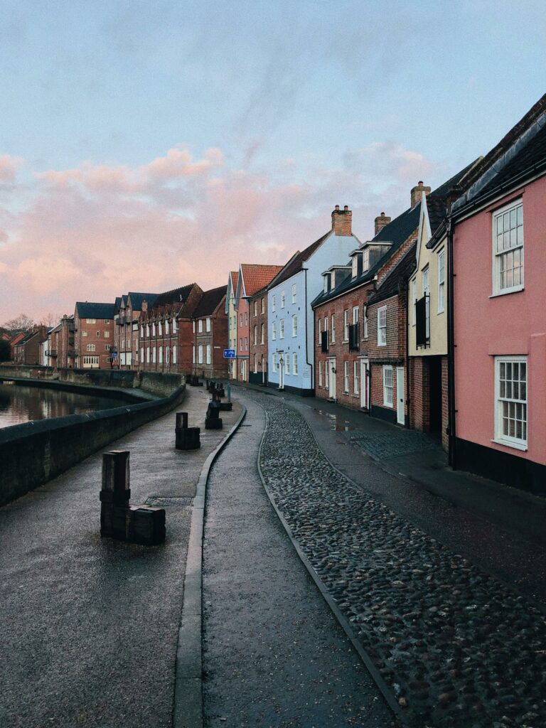 Eldre hus som representerer arvinger